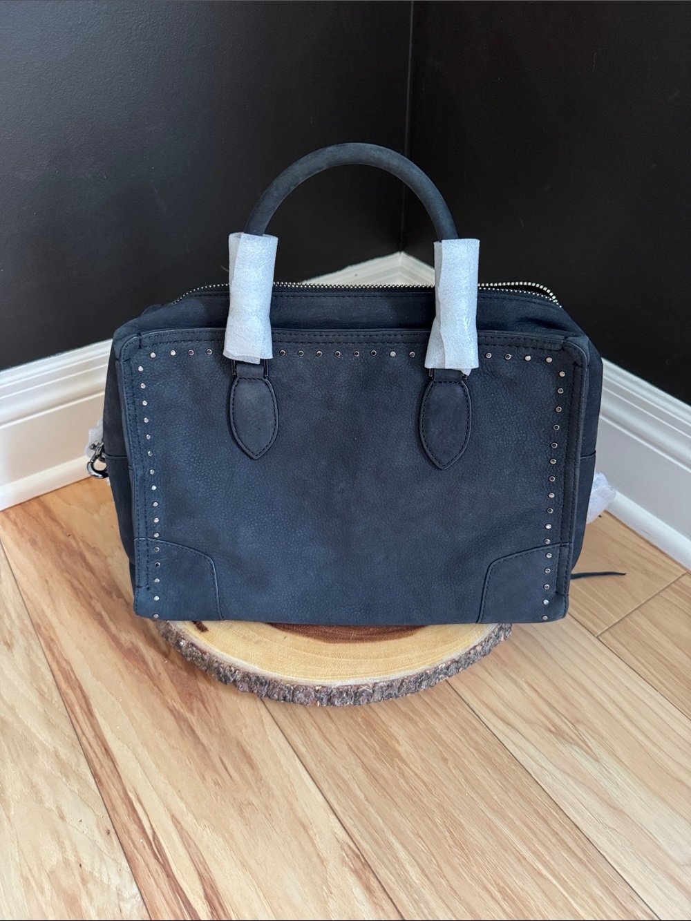 Rebecca Minkoff Black Studded Tote